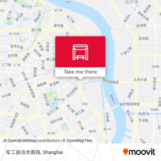 军工路佳木斯路 map