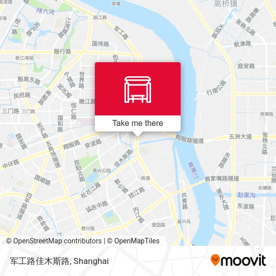 军工路佳木斯路 map