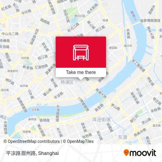 平凉路眉州路 map