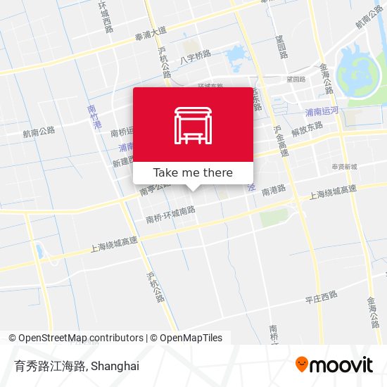 育秀路江海路 map