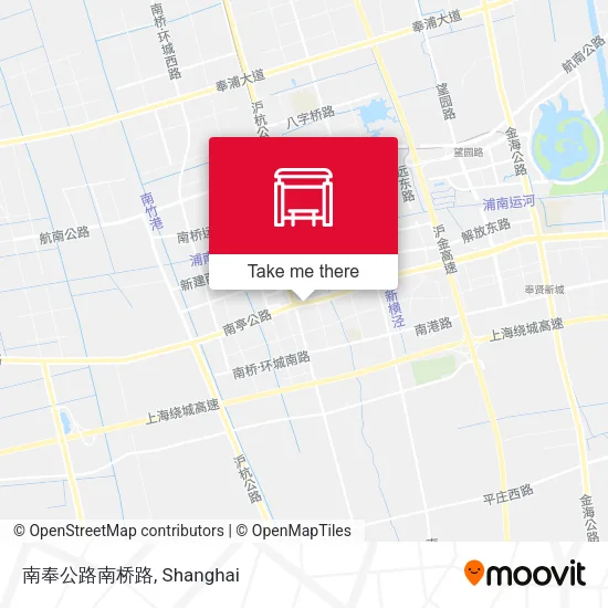 南奉公路南桥路 map