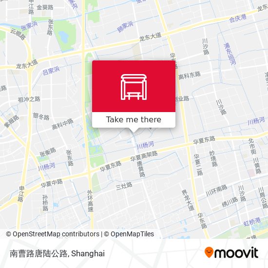 南曹路唐陆公路 map