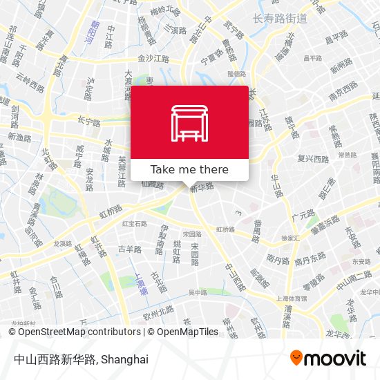 中山西路新华路 map