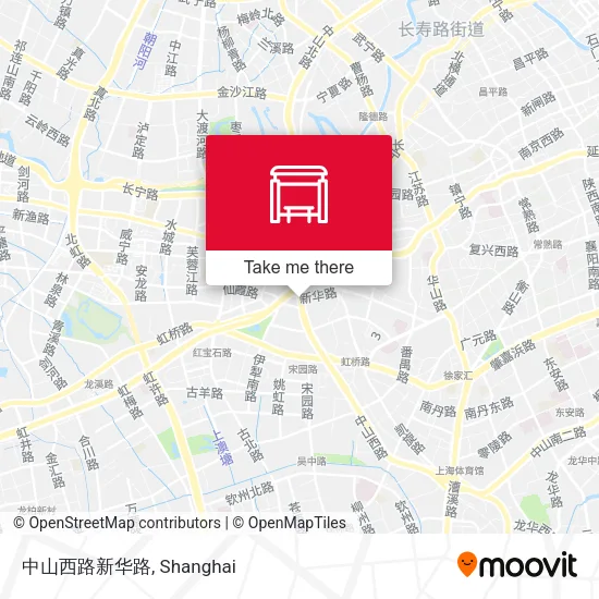 中山西路新华路 map