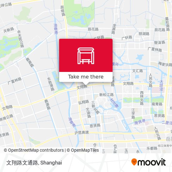 文翔路文通路 map