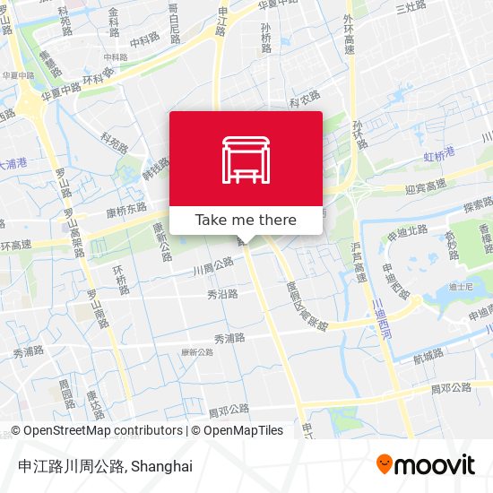 申江路川周公路 map