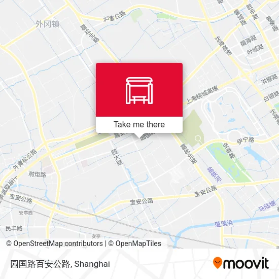 园国路百安公路 map