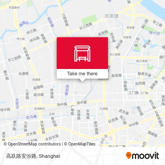 高跃路安汾路 map