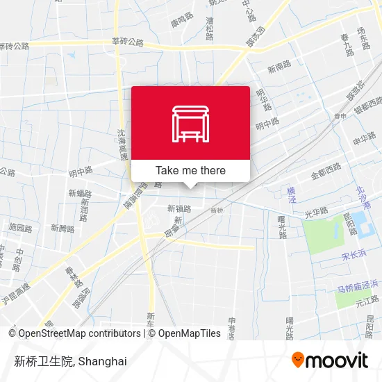 新桥卫生院 map