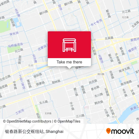 银春路新公交枢纽站 map