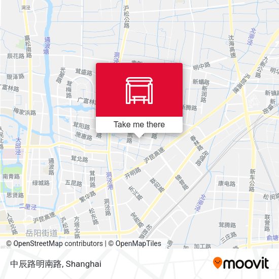 中辰路明南路 map