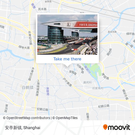 安亭新镇 map