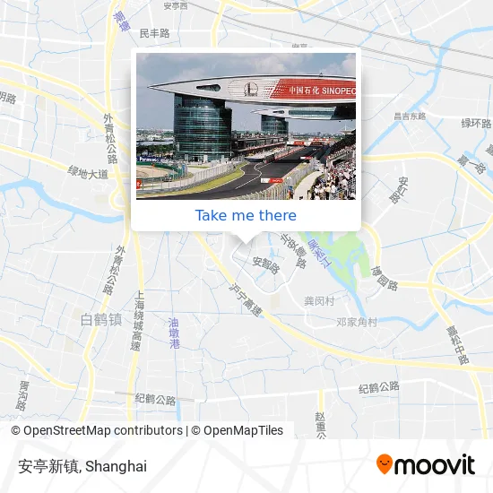 安亭新镇 map