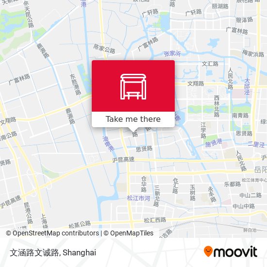 文涵路文诚路 map