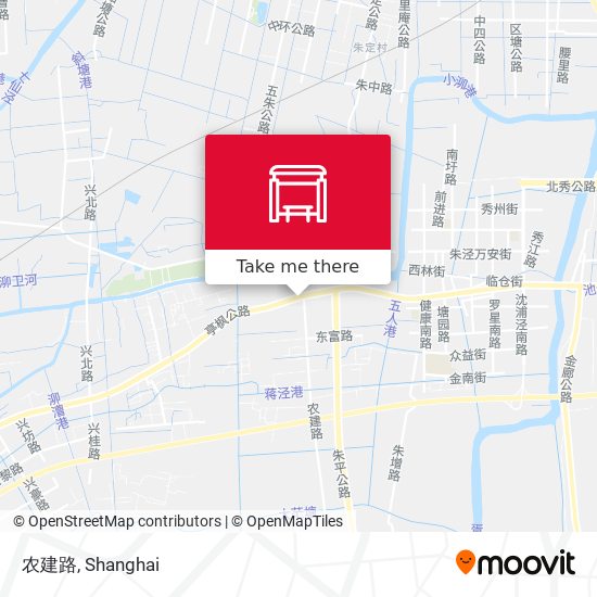 农建路 map