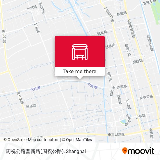 周祝公路普新路 map
