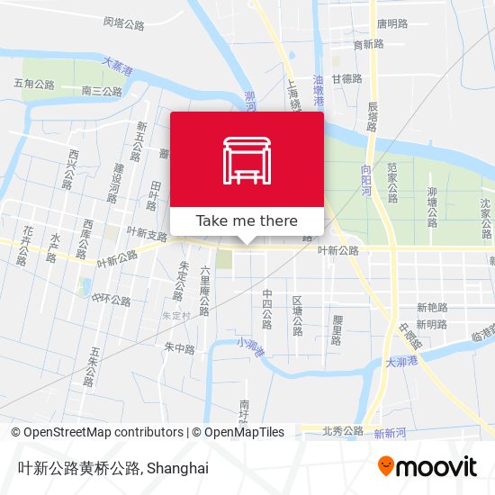叶新公路黄桥公路 map