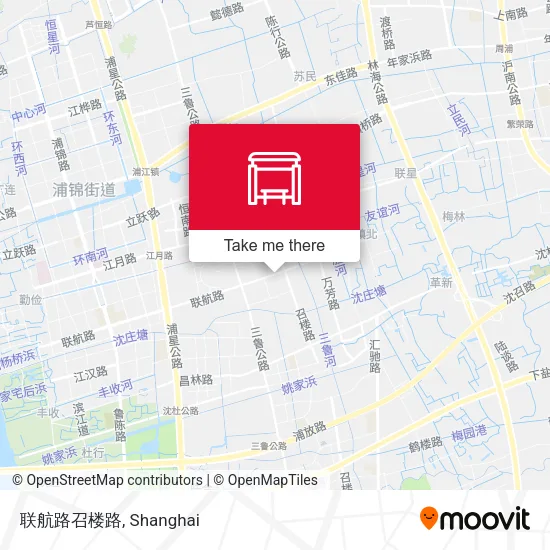 联航路召楼路 map