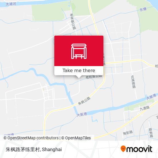 朱枫路茅练里村 map
