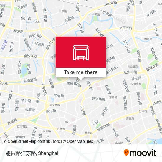 愚园路江苏路 map