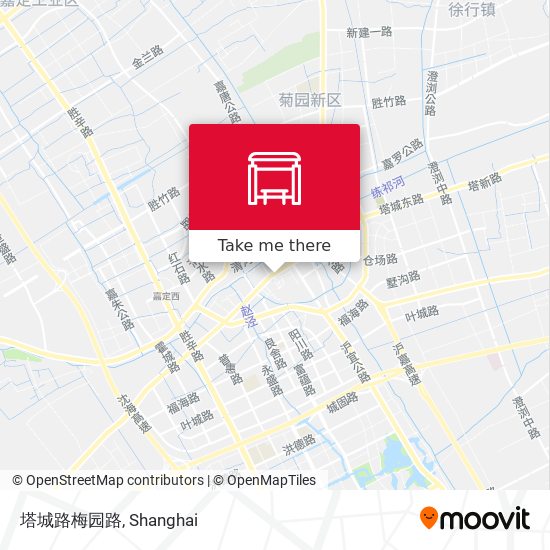 塔城路梅园路 map