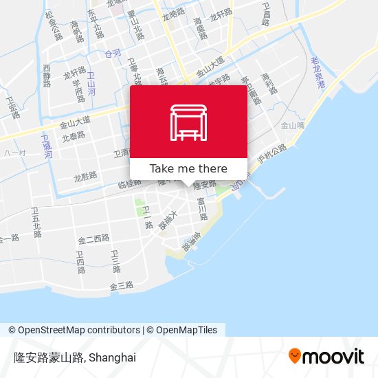 隆安路蒙山路 map