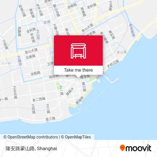 隆安路蒙山路 map