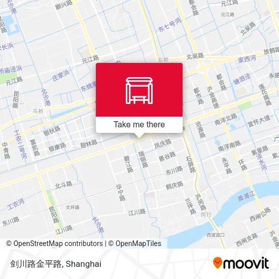 剑川路金平路 map