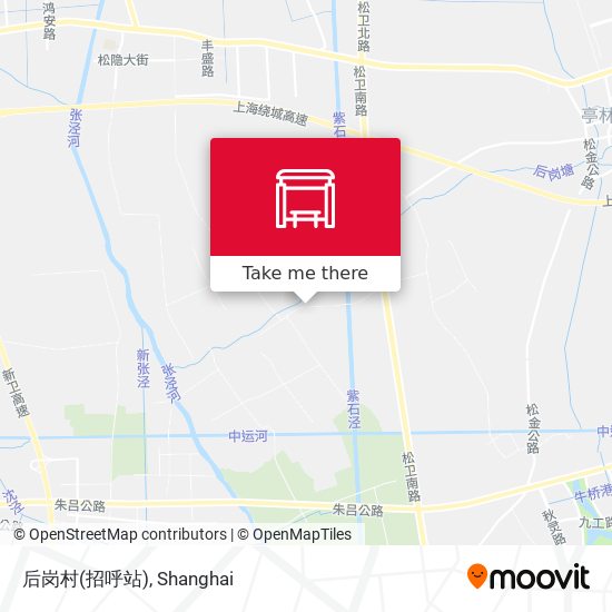 后岗村(招呼站) map