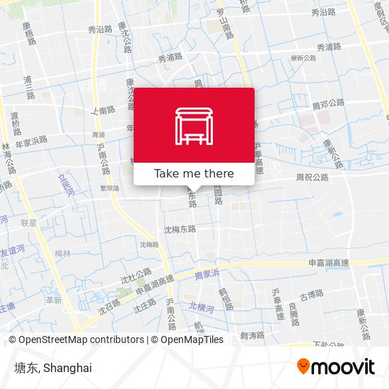 塘东 map