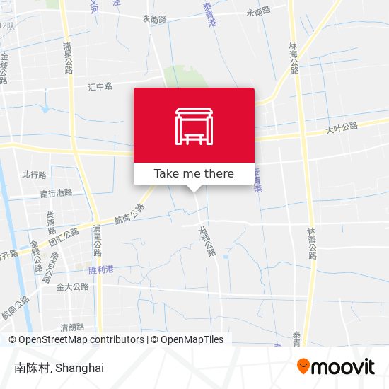 南陈村 map