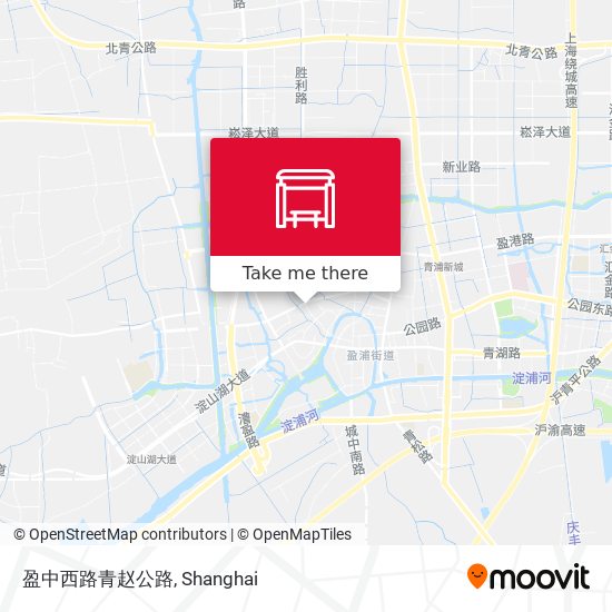 盈中西路青赵公路 map