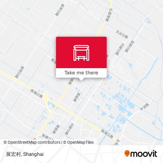 展宏村 map