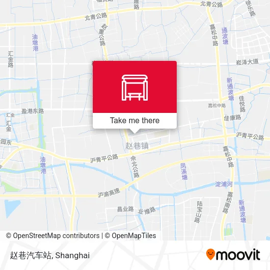 赵巷汽车站 map