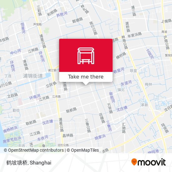 鹤坡塘桥 map