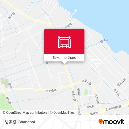 陆家桥 map