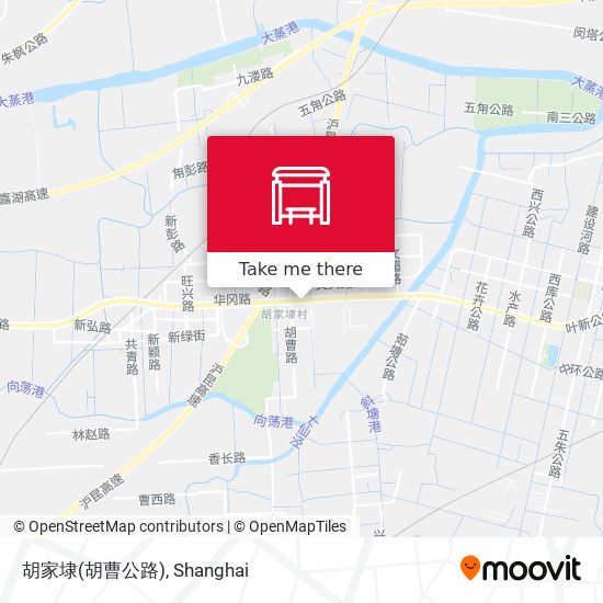 胡家埭(胡曹公路) map