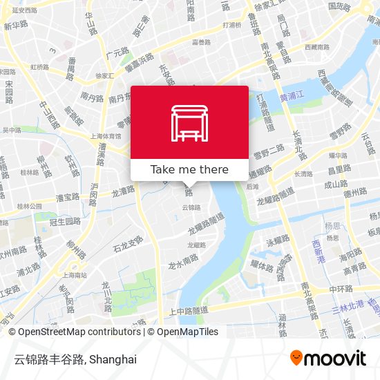 云锦路丰谷路 map