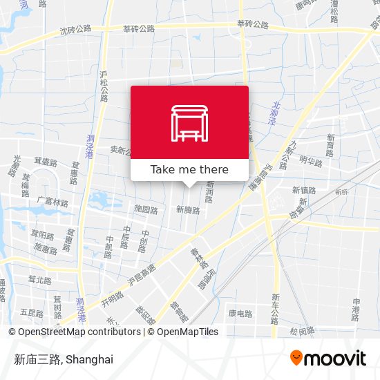 新庙三路 map