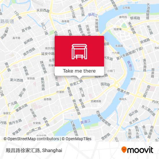 顺昌路徐家汇路 map