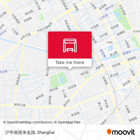 沪亭南路朱金路 map