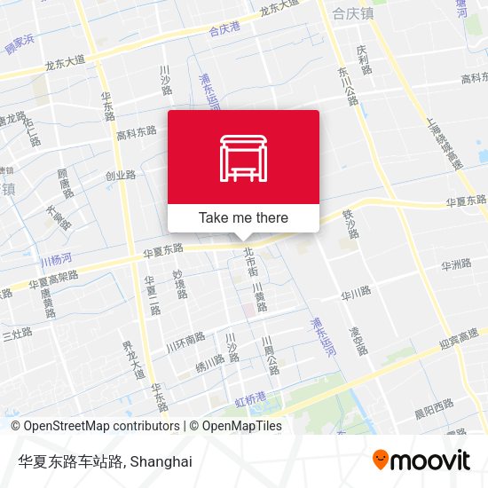 华夏东路车站路 map