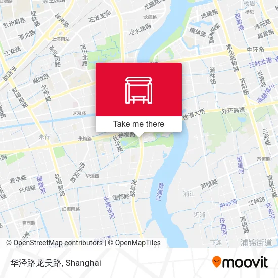 华泾路龙吴路 map