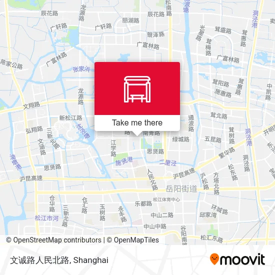 文诚路人民北路 map