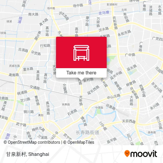 甘泉新村 map