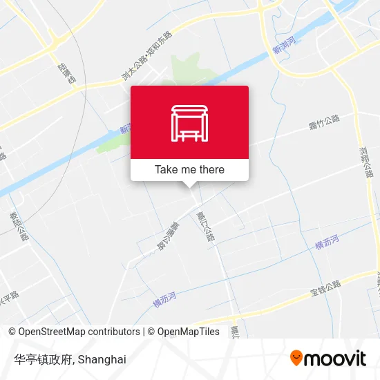 华亭镇政府 map