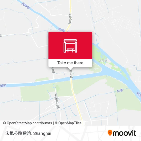 朱枫公路后湾 map