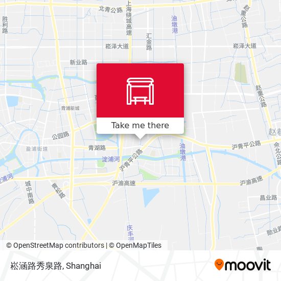 崧涵路秀泉路 map