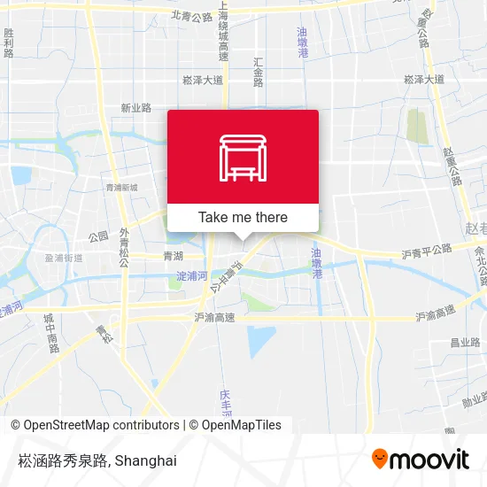崧涵路秀泉路 map