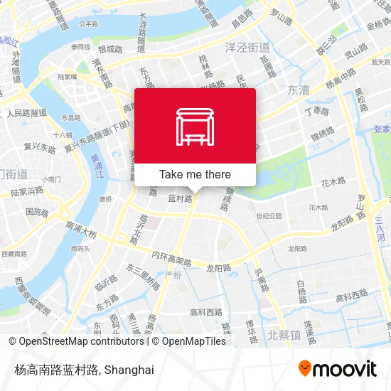 杨高南路蓝村路 map